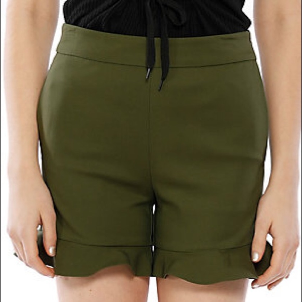 Walter Baker Lillian short olive green NWT